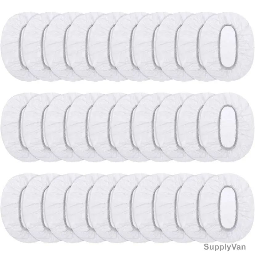 Disposable Ear Protector, Polyethylene, Clear, 200 Pcs/Pack — image 1