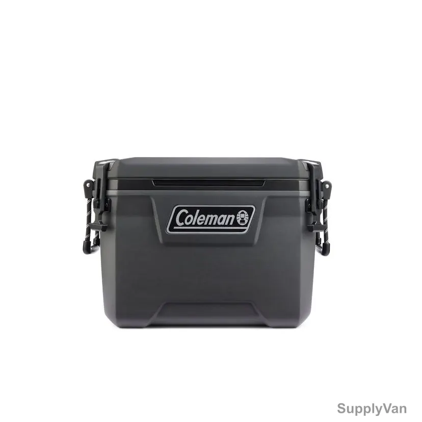 Coleman Cooler Box, 2193725, Convoy, Polyurethane, 53 Ltrs Capacity, Grey