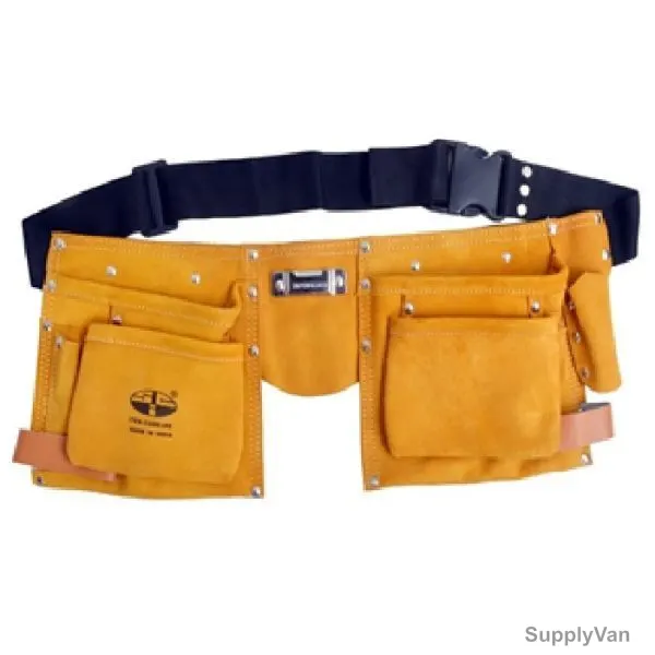 Sci Tool Bag, IRE, Leather, Yellow