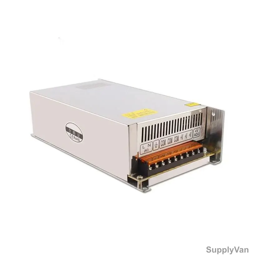 Single Group Switching Power Supply, S-500-48, 480W, 110-220VAC I/P, 48VDC O/P, 10A