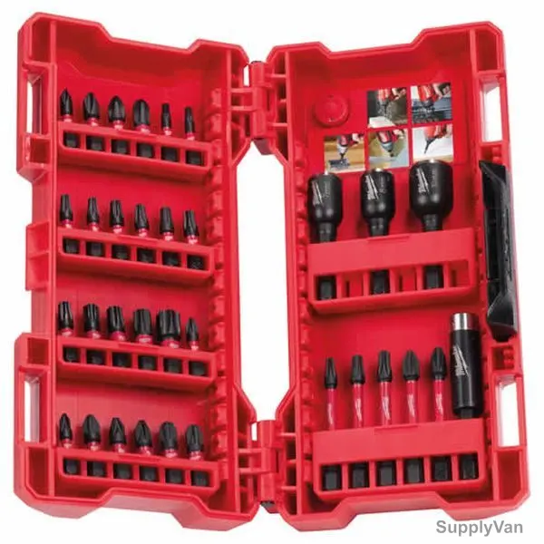 Milwaukee Impact Bit Set, 4932430905, Shockwave, 1/4 Inch, 33 Pcs/Set — image 1