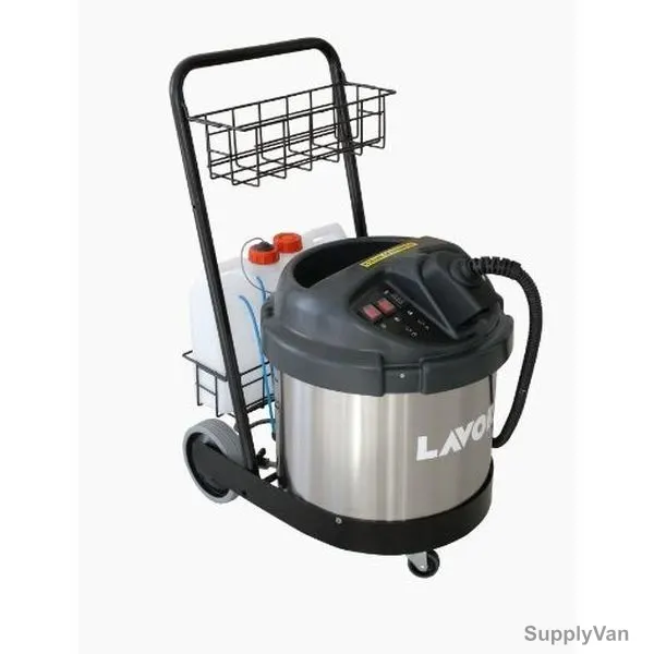 Lavor Professional Steam Cleaner, GV-KATLA, 3300W, 5 Litres, Black and Silver