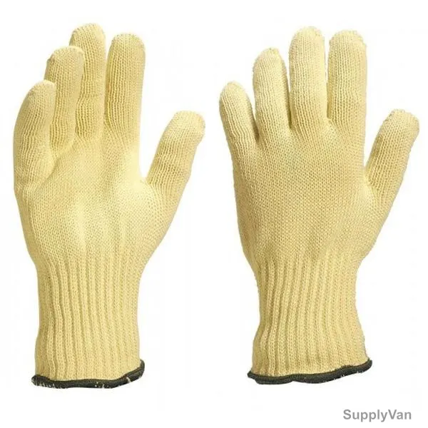 Kevlar Safety Gloves, D149572821, Trex EP, Free Size, Yellow