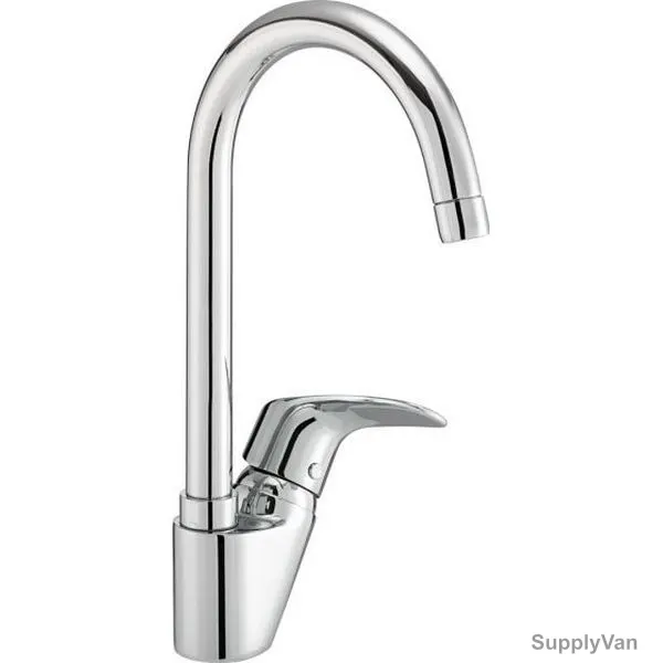 Kludi Rak Pearl Single Lever Sink Mixer, RAK-17050, DN15, 3.8 Ltrs/Min Flow Rate, Chrome