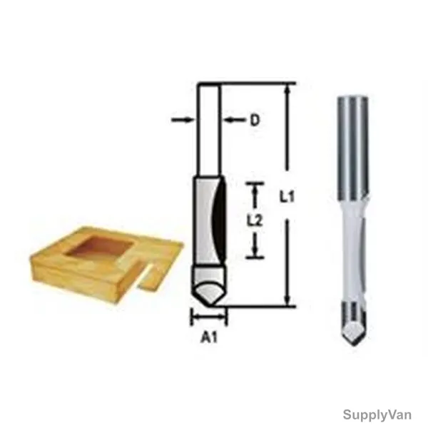 Makita Panel Pilot Router Bit, D-47793, 9.5x26MM