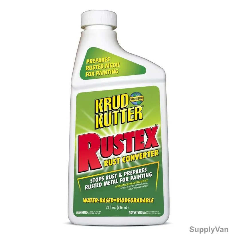 Krud Kutter Rust Converter, RX326, Rustex, 32 Oz, Clear