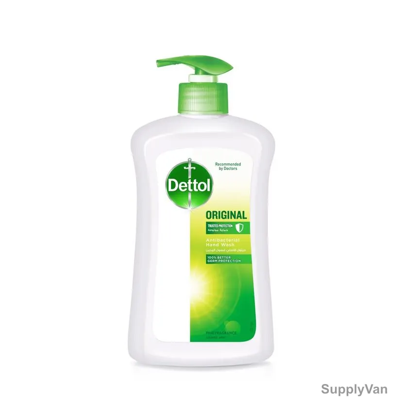 Dettol Original Anti-Bacterial Hand Wash, Pine, 400ML, 3 Pcs/Pack
