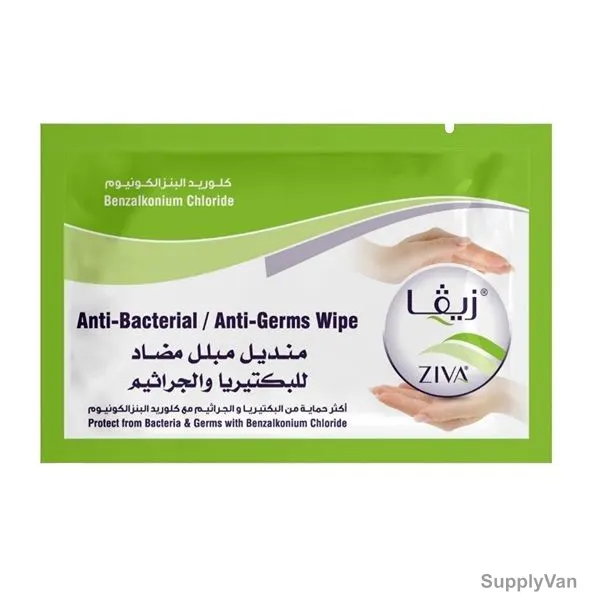 Ziva Anti Bacterial Wipes