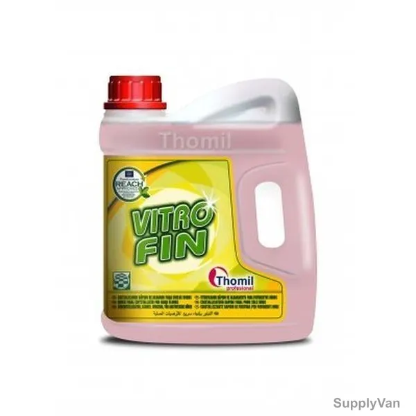 Thomil Vitro Fin Quick Final Crystallizer for Hard Floors, TSTV026, 4 Litre, Pink, PK4