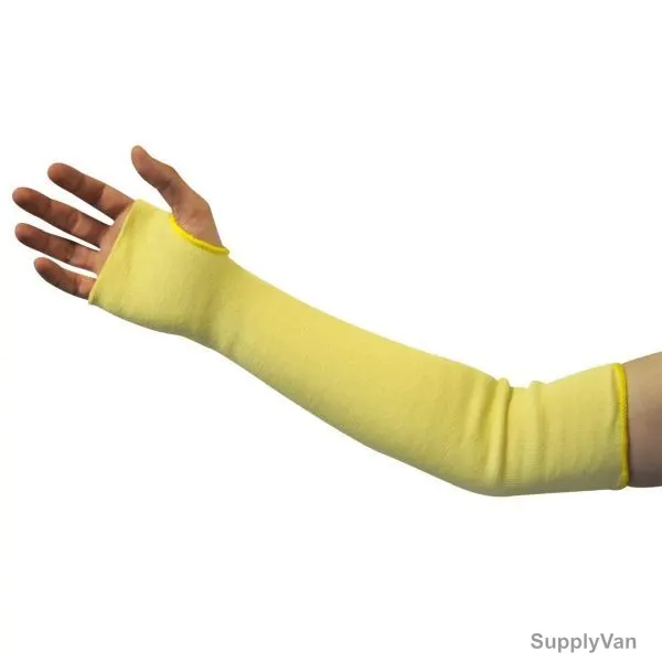 Kevlar Sleeves, D149502821, DuPont, 22 Inch, Yellow