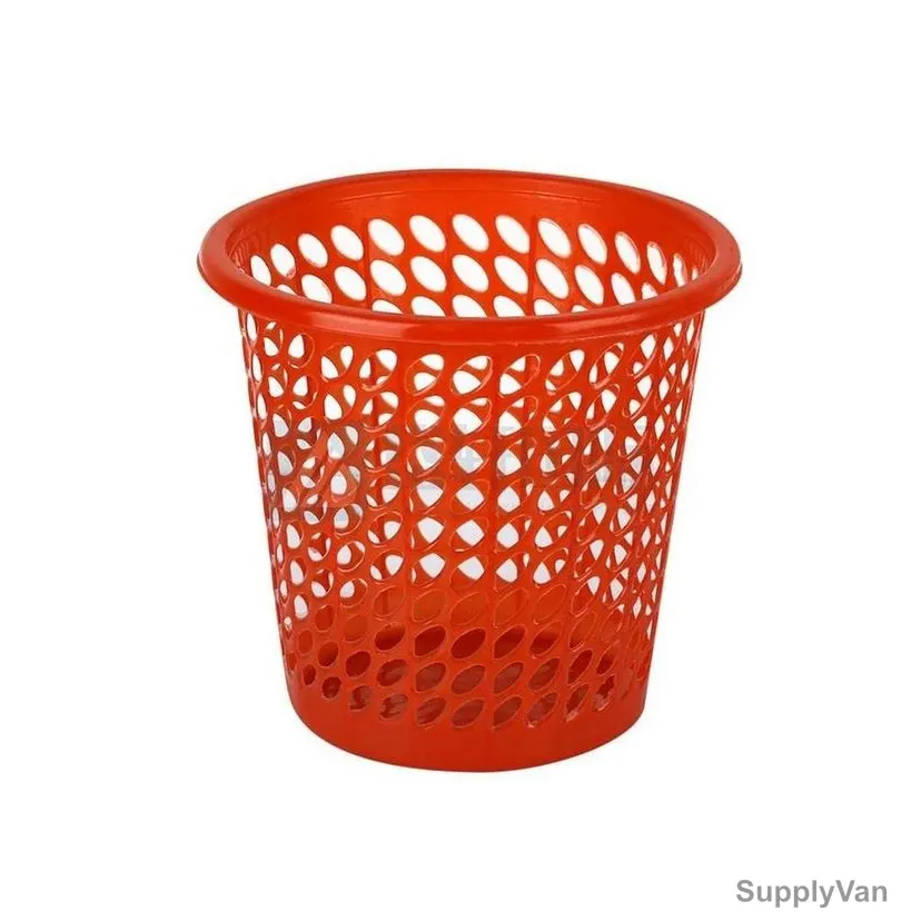 Akc Quadrate Garbage Bin, GB02, Plastic, 60 Ltrs, Red