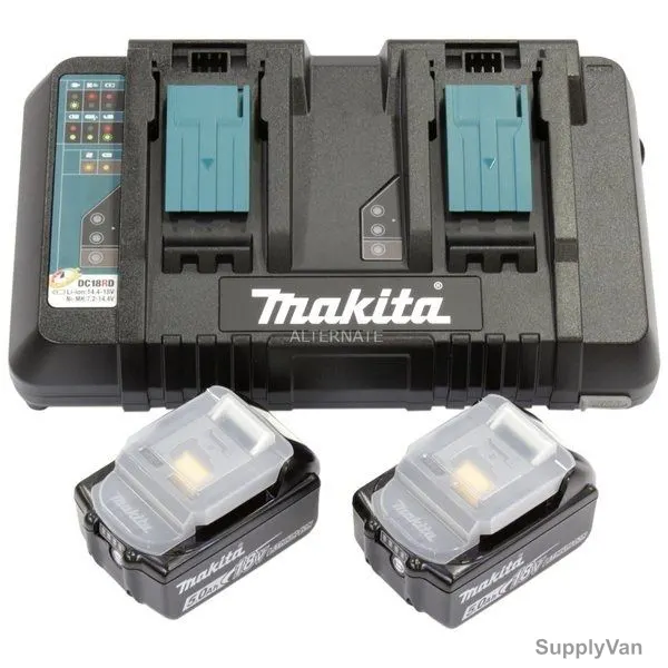 Makita Lithium Battery Power Source Kit, 198567-1, 18V, 5.0 Ah — image 1