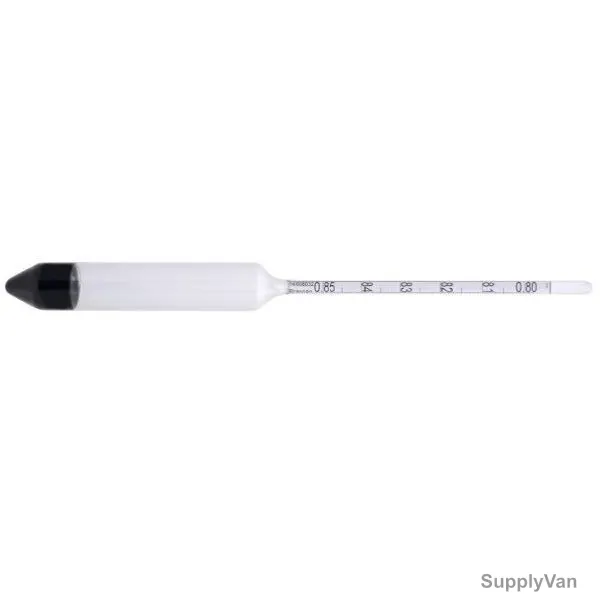 Brannan Density Hydrometer, 10-334-0, 0.80-0.85 g/ml, 270MM