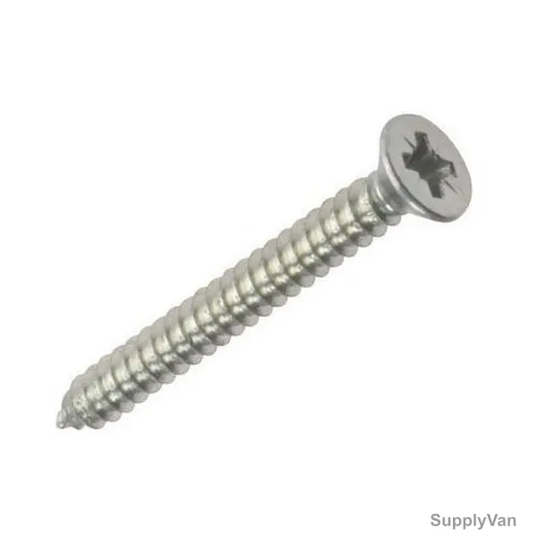 Patta Self Tapping Screw, STSCSKZNC, Zinc Plated, M6 x 1 Inch, PK1000