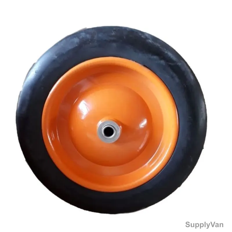 Apex Chinese Wheelbarrow Tire, 13 x 3 Inch, Solid Rubber