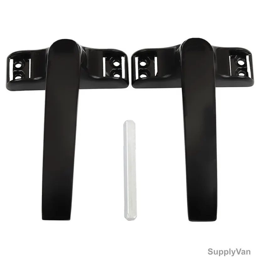 Dorfit Powder Coated Door Handle, DTADH237-BR, Aluminium, Brown — image 1