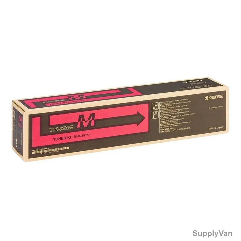 Kyocera Toner Cartridge, TK-8305M, 15000 Pages, Magenta — image 1