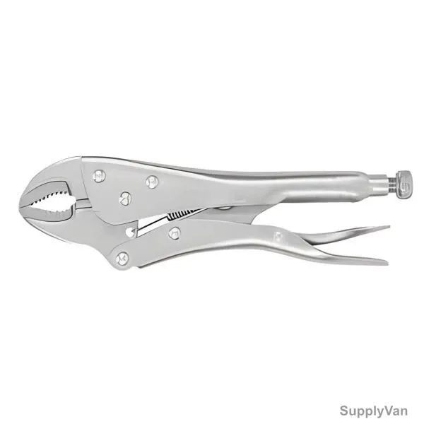 Licota Curved Jaws Wire Cutting Locking Plier, APT-39001C, 10 Inch Length