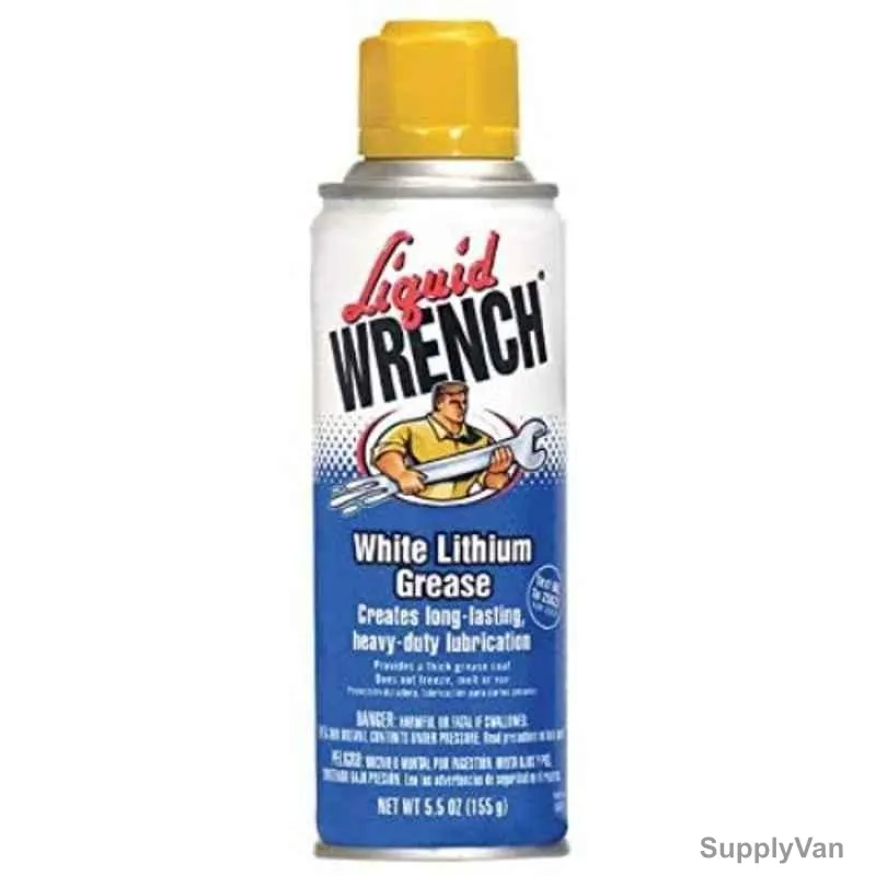 Liquid Wrench White Lithium Grease, 634, 5.5 Oz