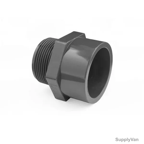 Gf HP Male Adaptor, PVC, 1 Inch