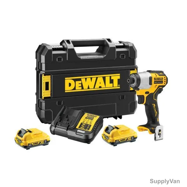Dewalt Cordless Impact Driver, DCF801D2-GB, 12V, 6.35MM — image 1