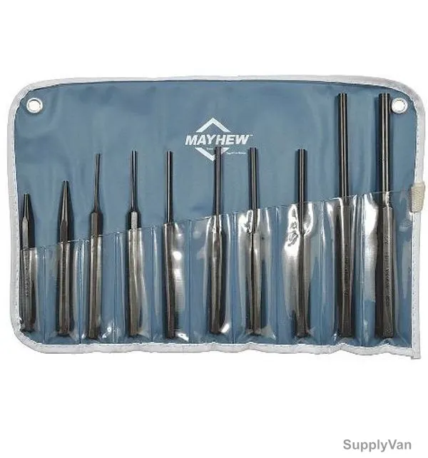 Mayhew Long Punch Set, 62077, 10PCS