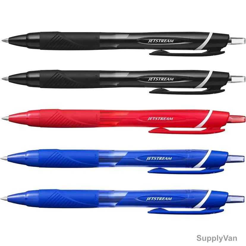 Uni-Ball Ball Point Pen, SXN150-06C, Jetstream, 1.0MM Tip, Assorted Colors, 5+1 Free
