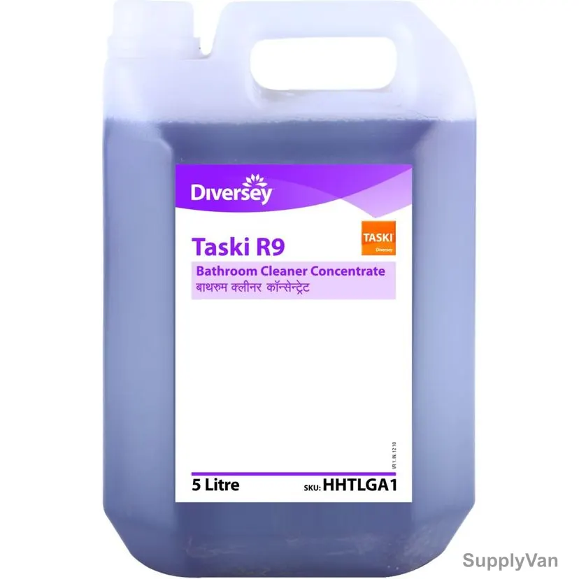 Diversey Taski R9 Bathroom Cleaner, HHTGA1, 5 Ltrs