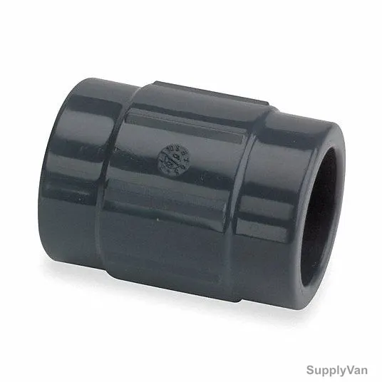 Gf High Pressure Socket, PVC, 3/4 Inch