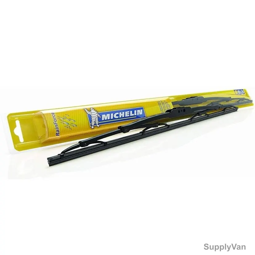 Michelin Traditional Wiper Blade, W13920, Rainforce, Steel/Natural Rubber, 20 Inch Length, Black — image 1