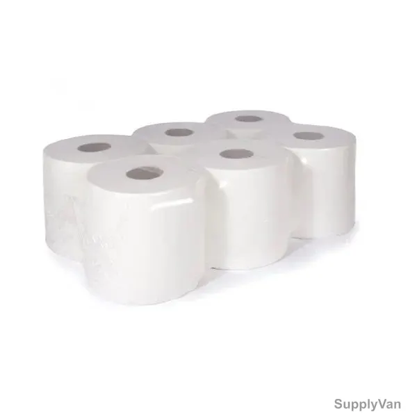 Maxi Cleaning Tissue Roll Emboss Pack, 6 Rolls/Pack — image 1