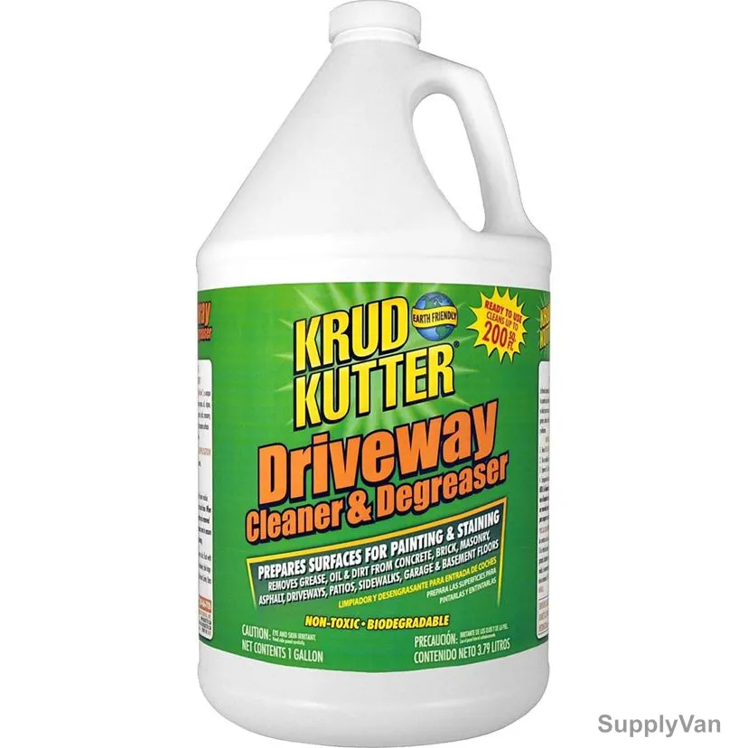 Krud Kutter Driveway Cleaner and Degreaser, DC016, 1 Gal
