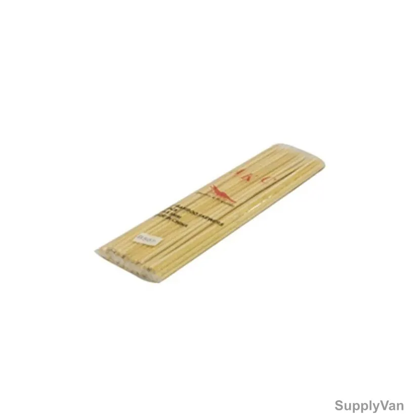 Akc Bamboo Skewers, BS07, 5MM Width x 12 Inch Length, 50 Pcs/Pack