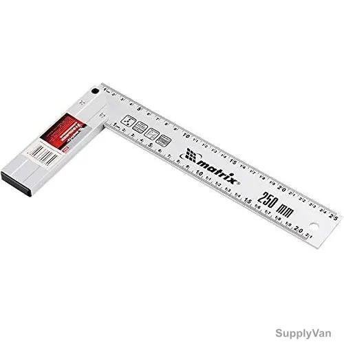 Mtx Square Ruler, 324729, Aluminium, 300MM