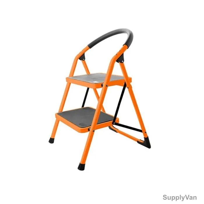 Wokin Step Ladder, SHGT-W-682002, Steel, 2 Step, 150 Kg Weight Capacity