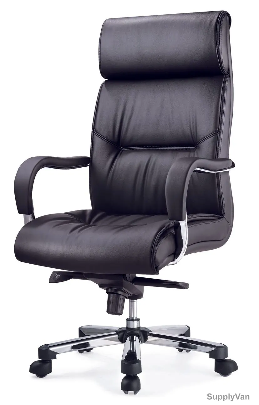 Avon Furniture Executive Office Chair, AVM-55AS, High Back, Fixed Arm
