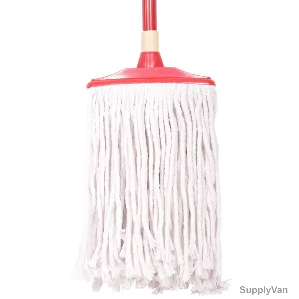 Moonlight Cotton Mop With Handle, 53178, Red