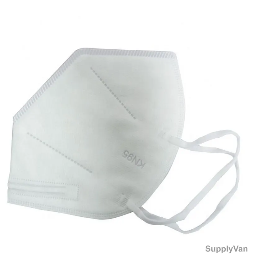 Disposable Face Mask, KN95, Universal, White, 15 Pcs/Pack
