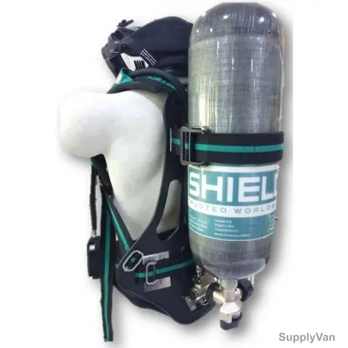 Shield Self-Contained Breathing Apparatus, 7000, Steel, 6 Ltrs, 300 Bar
