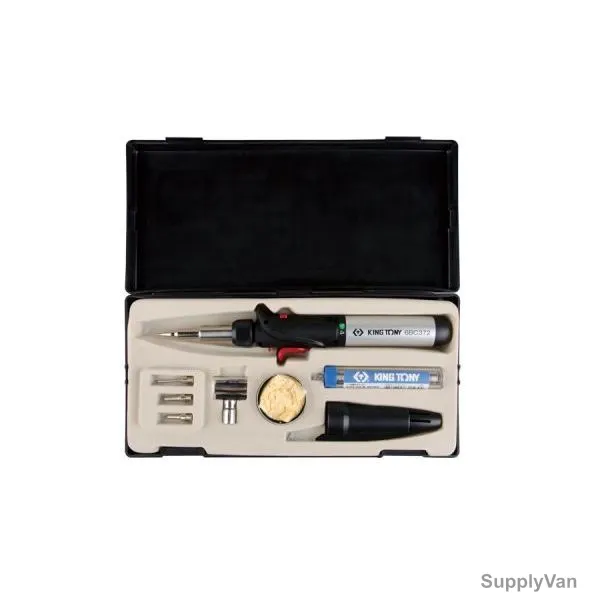 Kingtony Gas Soldering Iron Set, 6BC3007, 30-150W, 8 Pcs/Set — image 1