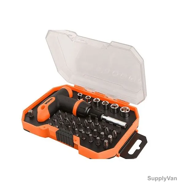Wokin Bit and Socket Set, SHGT-W-206741, 41 Pcs/Set