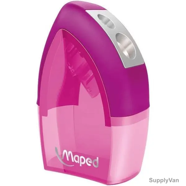 Maped Tonic Pencil Sharpener, MD-006900, 2 Hole, Pink