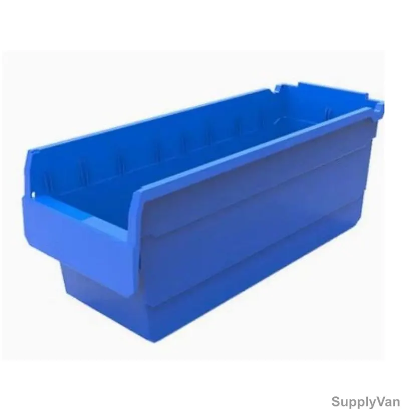 Storage Bin, EPBIN-EP5220, 200MM Height x 200MM Width x 500MM Length, 20 Kg Weight Capacity, Blue
