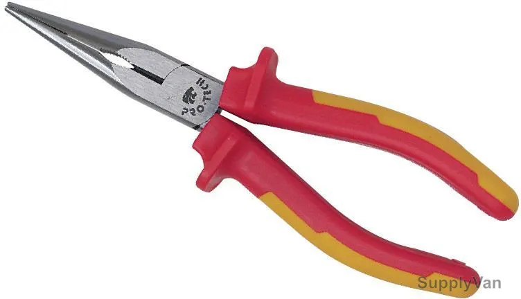 Pro-Tech Long Nose Electrical Shock Proof Plier, PLPHD8, 8 Inch — image 1