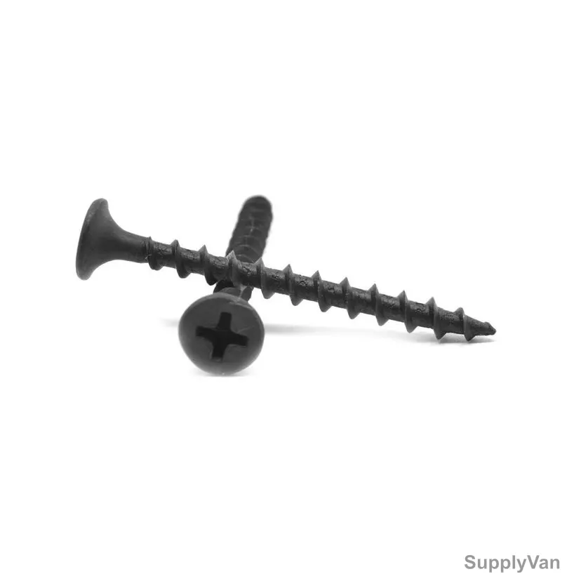 KT Gypson Drywall Screw, Metal, Coarse, 4 Inch, PK250