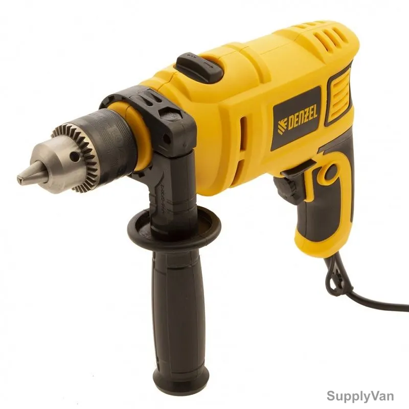 Denzel Single Speed Impact Drill, ID-650, 650W, 1.5-13MM Chuck Capacity