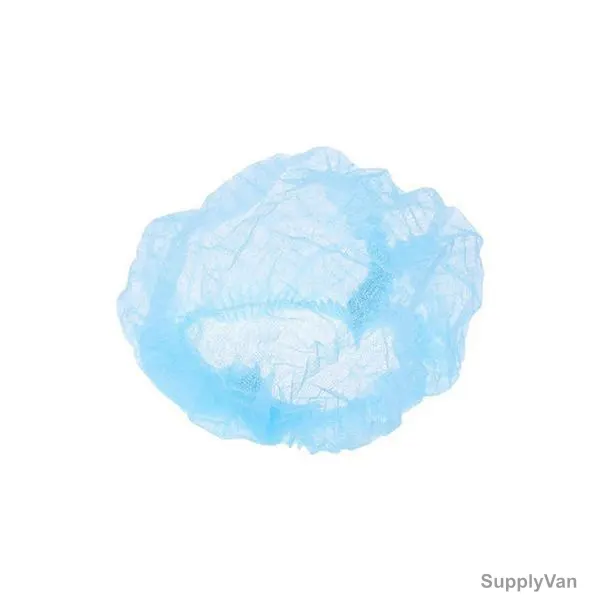 Snh Disposable Bouffant Cap, Blue, 100 Pcs/Pack