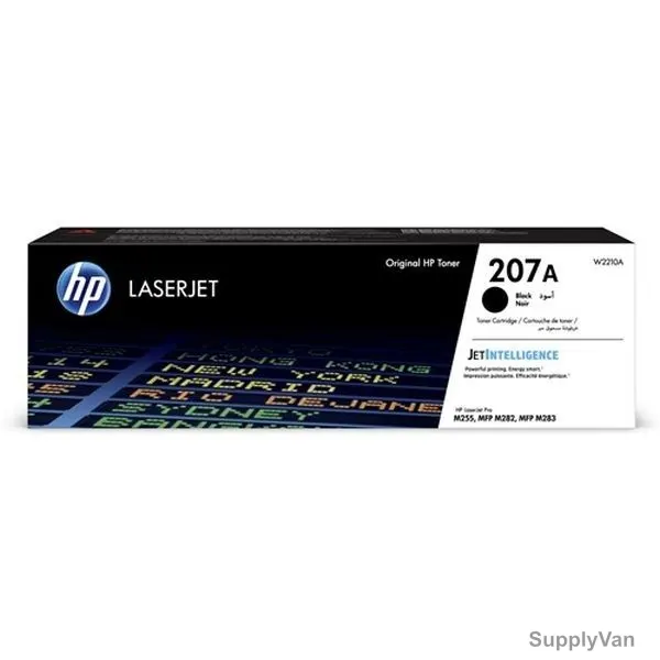 HP 207A Original LaserJet Toner Cartridge, W2210A, 1350 Pages, Black