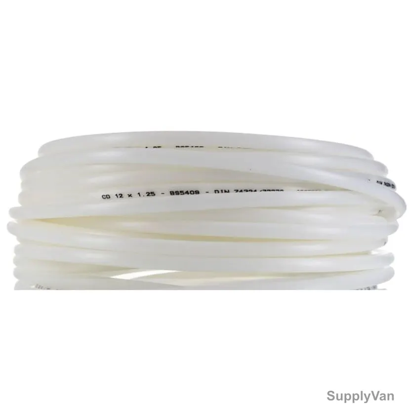 Rs Pro Compressed Air Pipe, 4150480, NLF, Nylon, 9.5MM Inner Dia x 12MM Outer Dia, 30 Mtrs Length