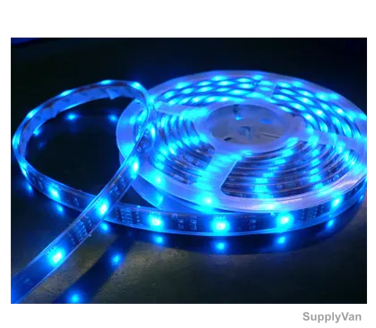 Syv Strip Light, B LED, 14.4W, CoolWhite, Blue, 5 Mtrs